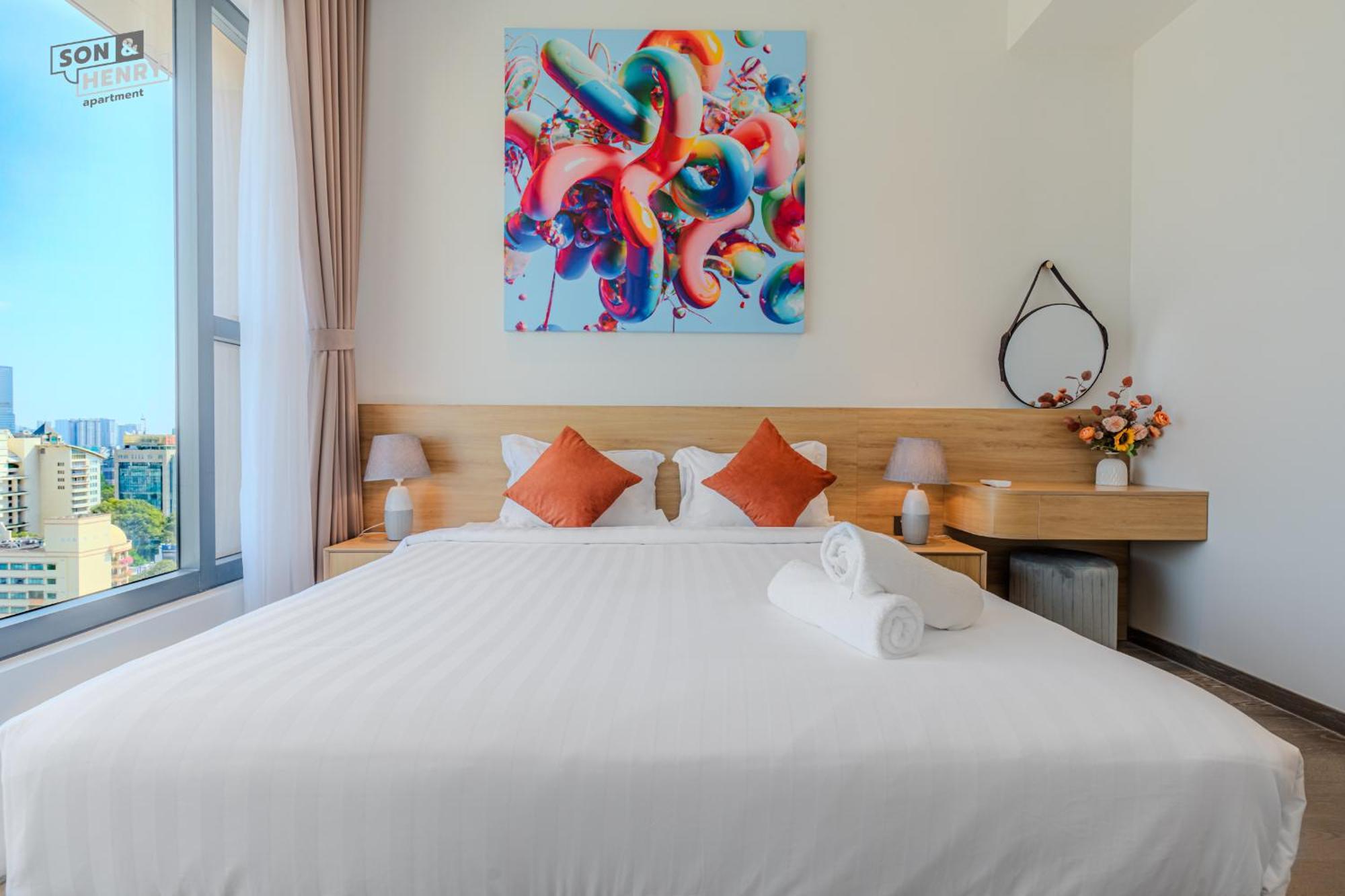 Appartamento Son&Henry The Marq Luxury Thành Pho Ho Chí Minh Esterno foto