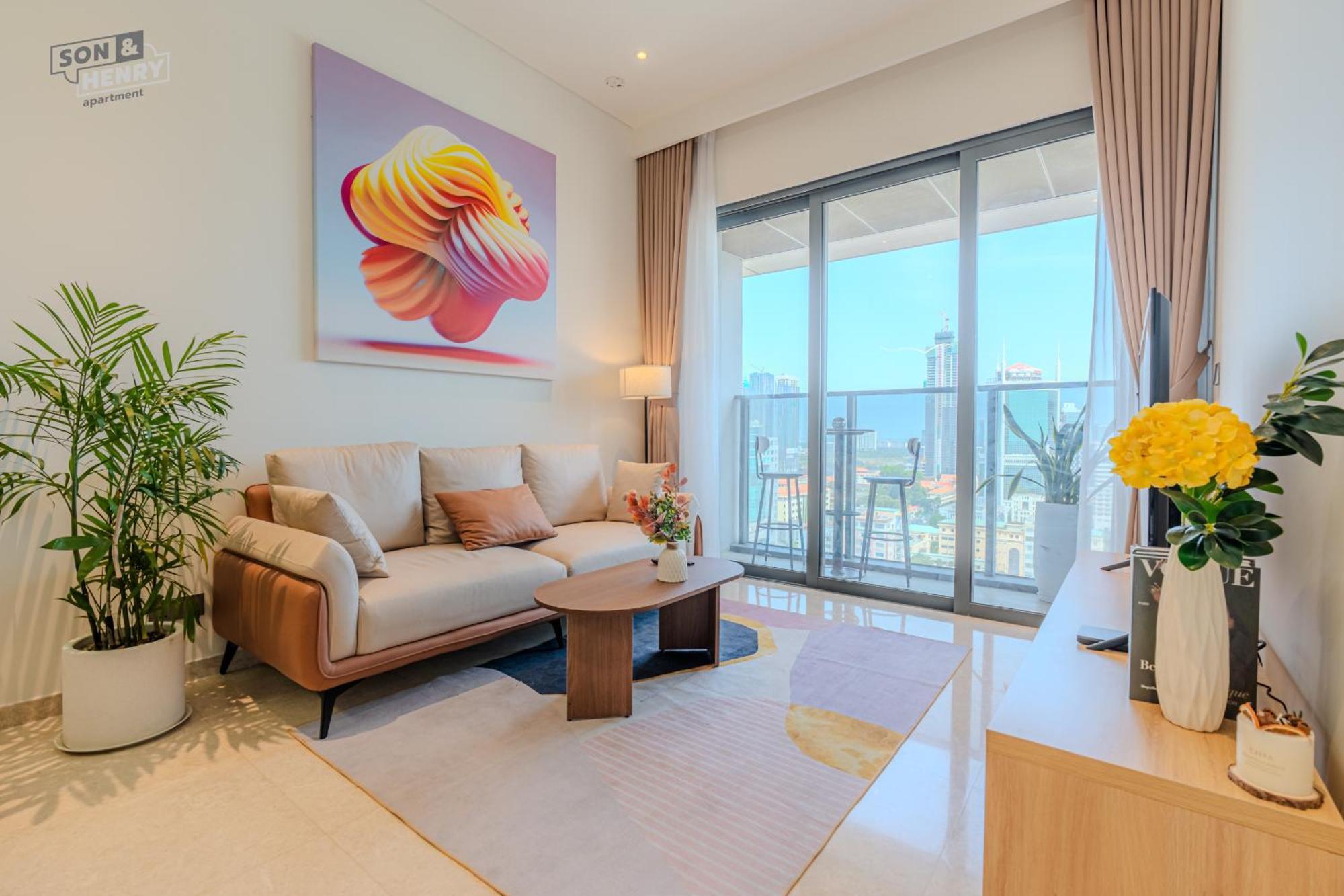 Appartamento Son&Henry The Marq Luxury Thành Pho Ho Chí Minh Esterno foto