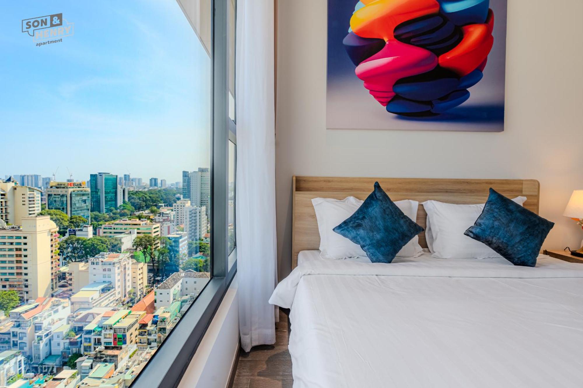 Appartamento Son&Henry The Marq Luxury Thành Pho Ho Chí Minh Esterno foto