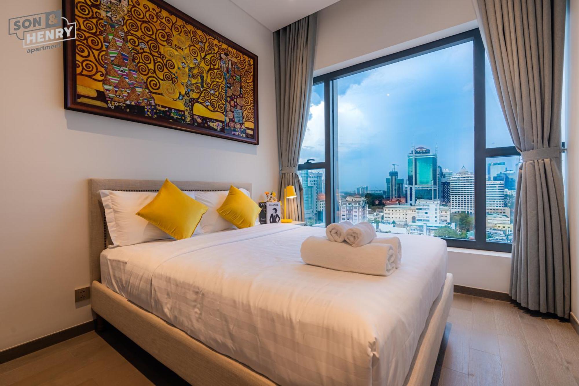 Appartamento Son&Henry The Marq Luxury Thành Pho Ho Chí Minh Esterno foto