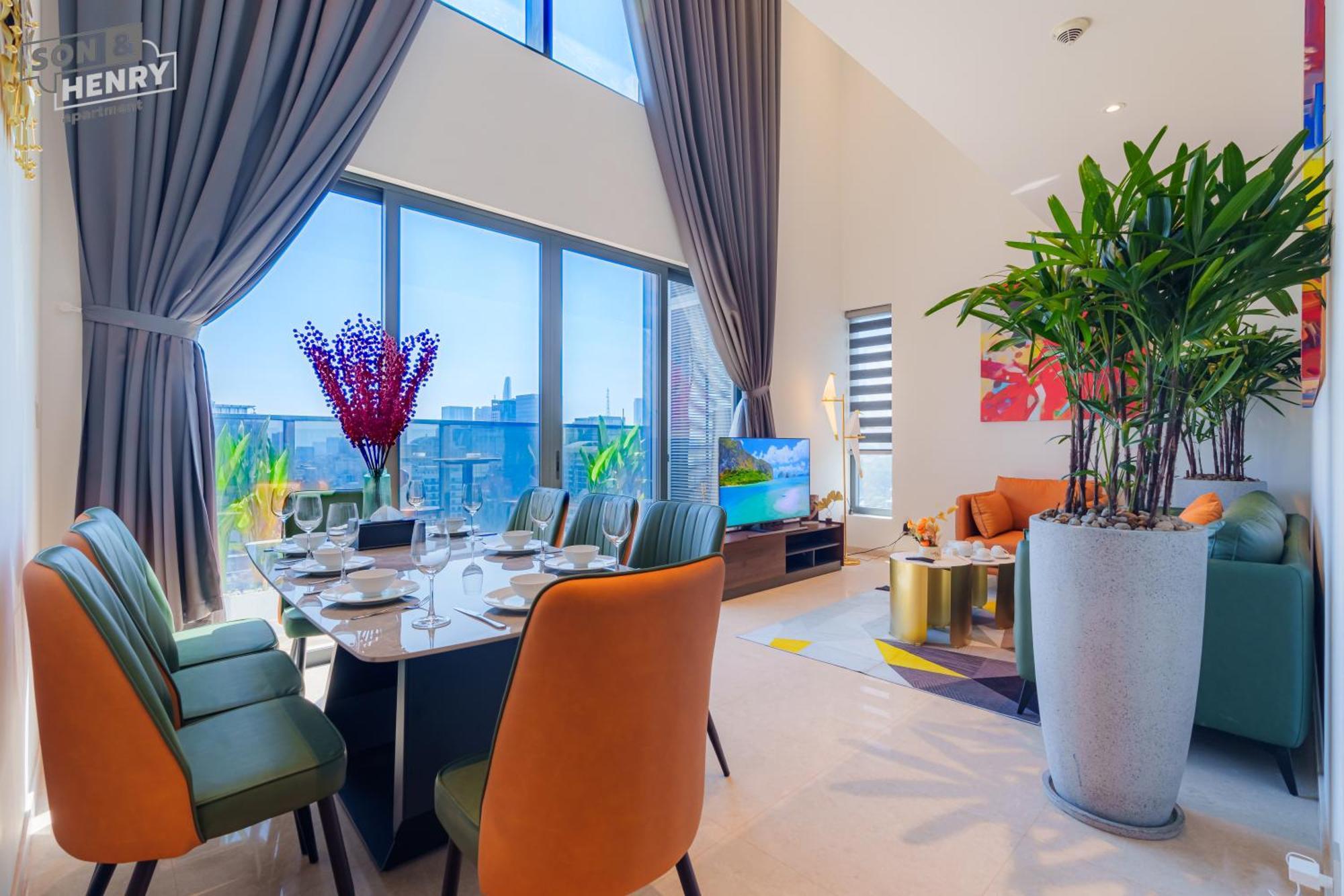 Appartamento Son&Henry The Marq Luxury Thành Pho Ho Chí Minh Esterno foto