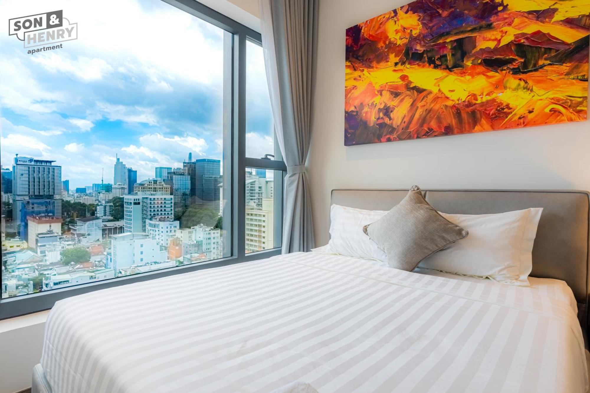 Appartamento Son&Henry The Marq Luxury Thành Pho Ho Chí Minh Esterno foto