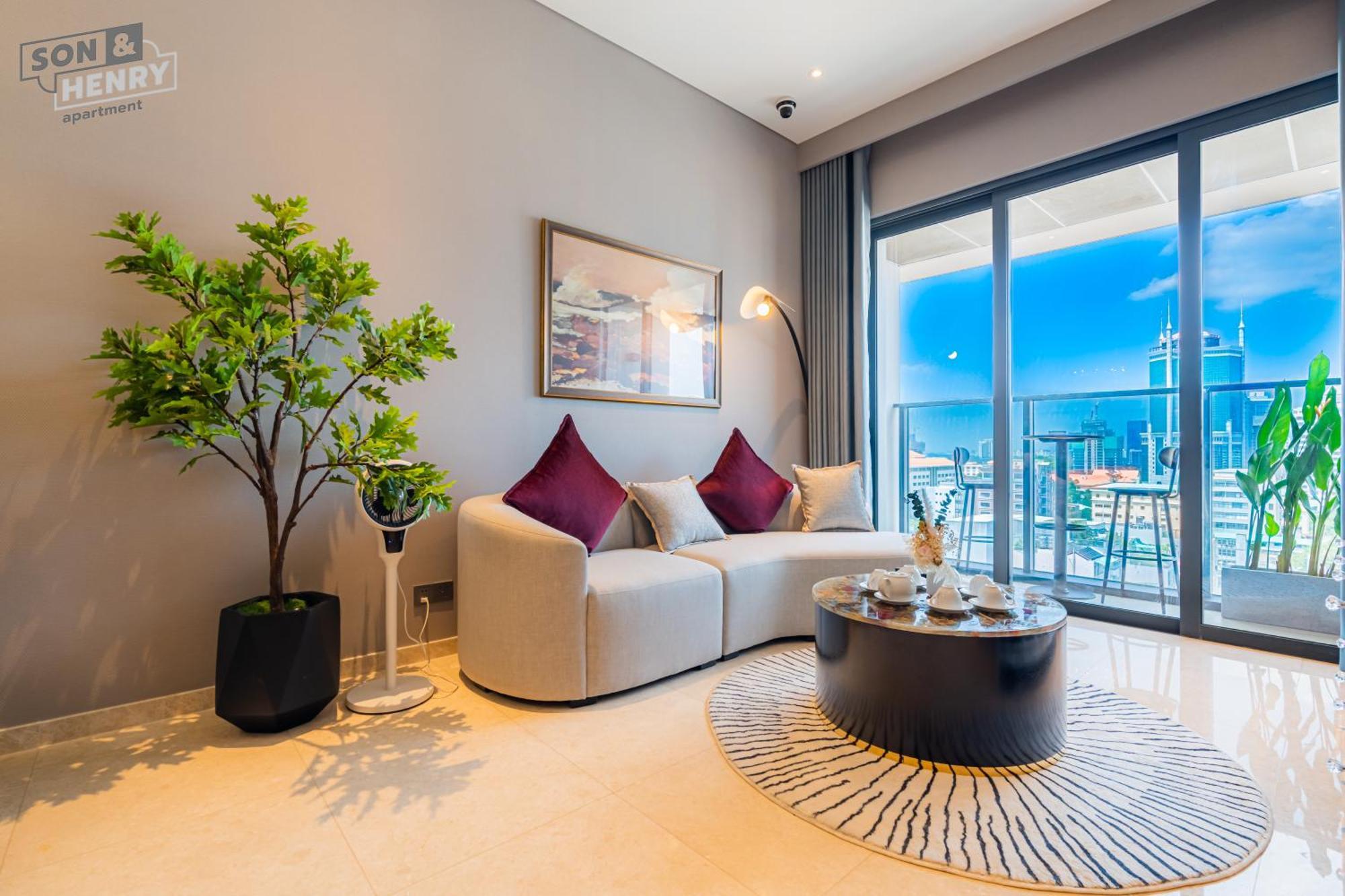 Appartamento Son&Henry The Marq Luxury Thành Pho Ho Chí Minh Esterno foto